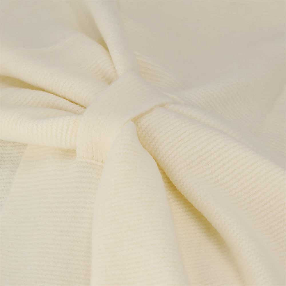 Gebreide poncho dames - Whoolwhite