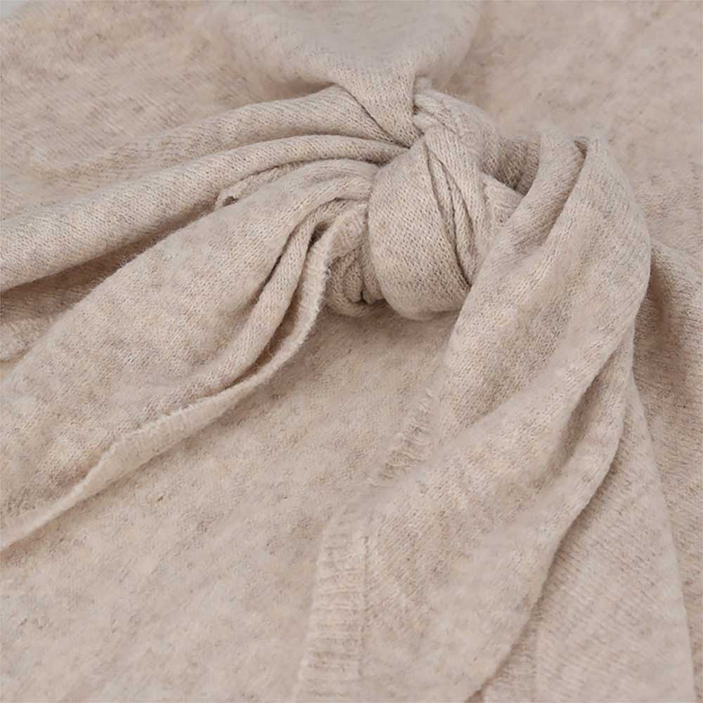 Gebreide omslagdoek - Dames - Whoolwhite