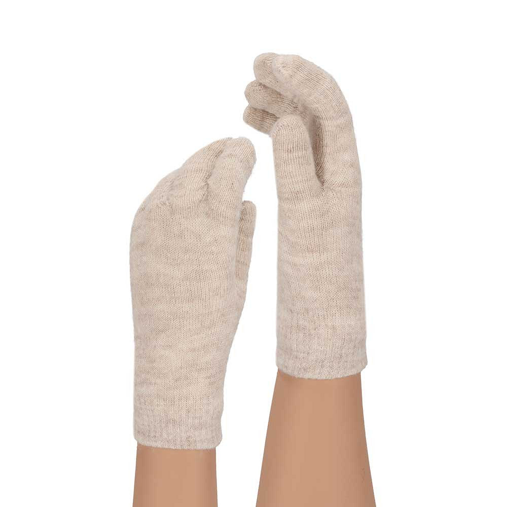 Balaclava + handschoenen dames - Gebreide hoody