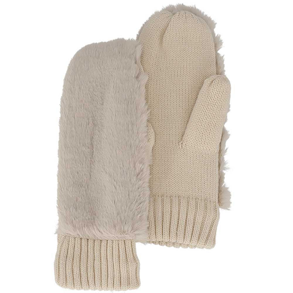 Dames teddy wanten - One size