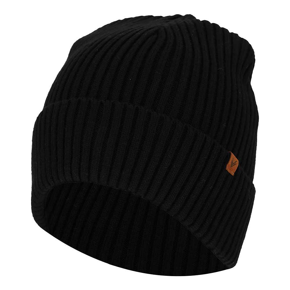 Muts heren - Ribbed - Effen - One Size