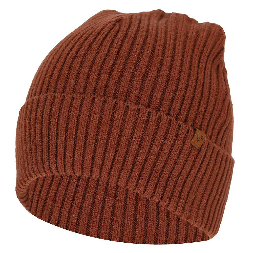 Muts heren - Ribbed - Effen - One Size