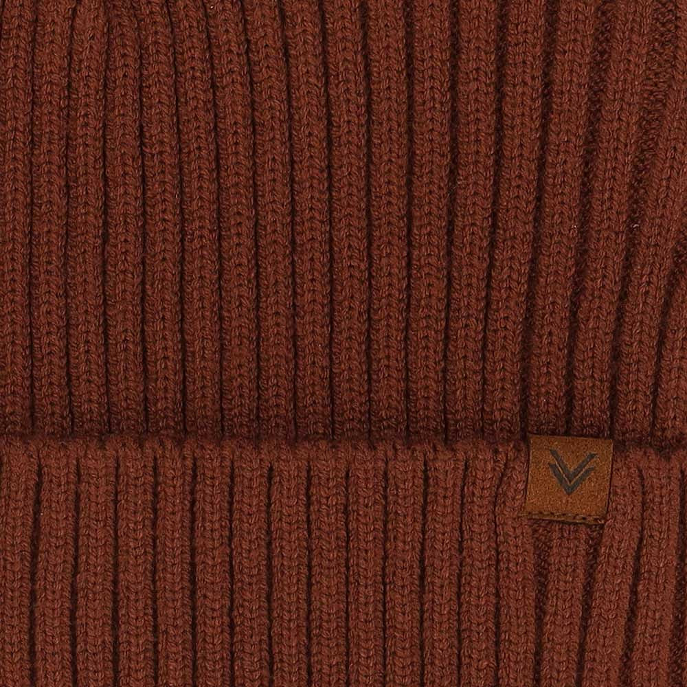 Muts heren - Ribbed - Effen - One Size