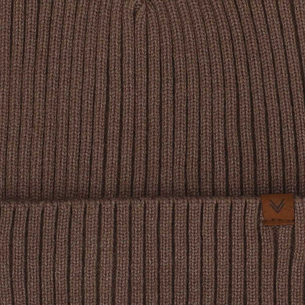 Muts heren - Ribbed - Effen - One Size