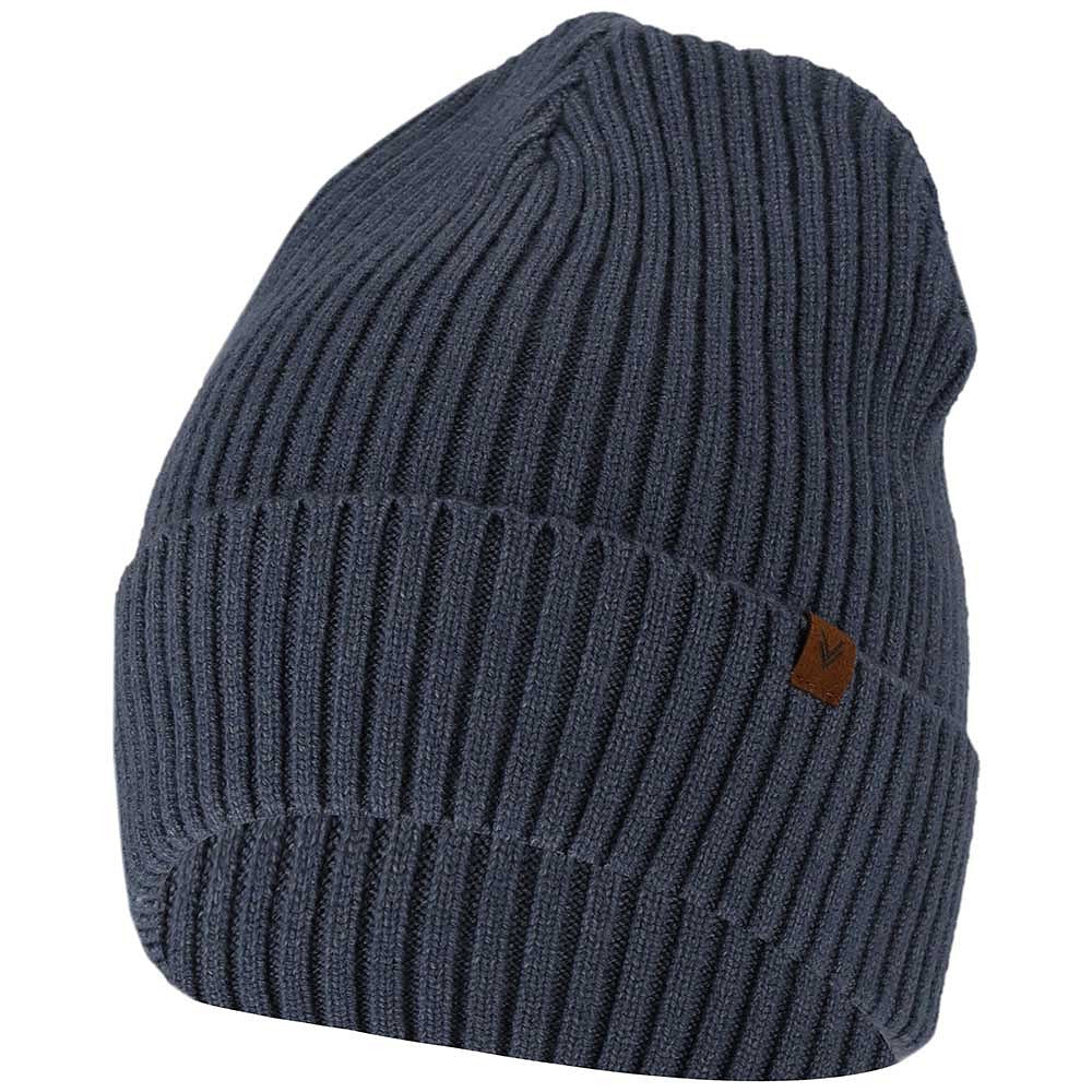 Muts heren - Ribbed - Effen - One Size