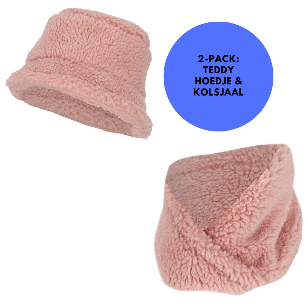 Écharpe et bonnet pour fille - Teddy Wool - Taille unique