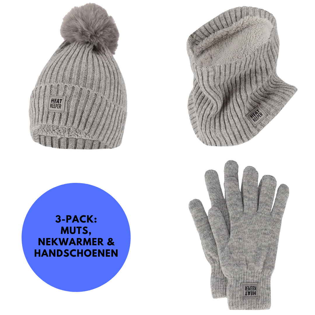 Thermoset dames - Handschoenen/Muts/Nekwarmer - Onesize
