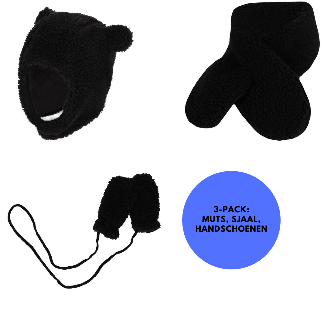 Baby Winterset - Handschoenen/Sjaal/Muts - One Size