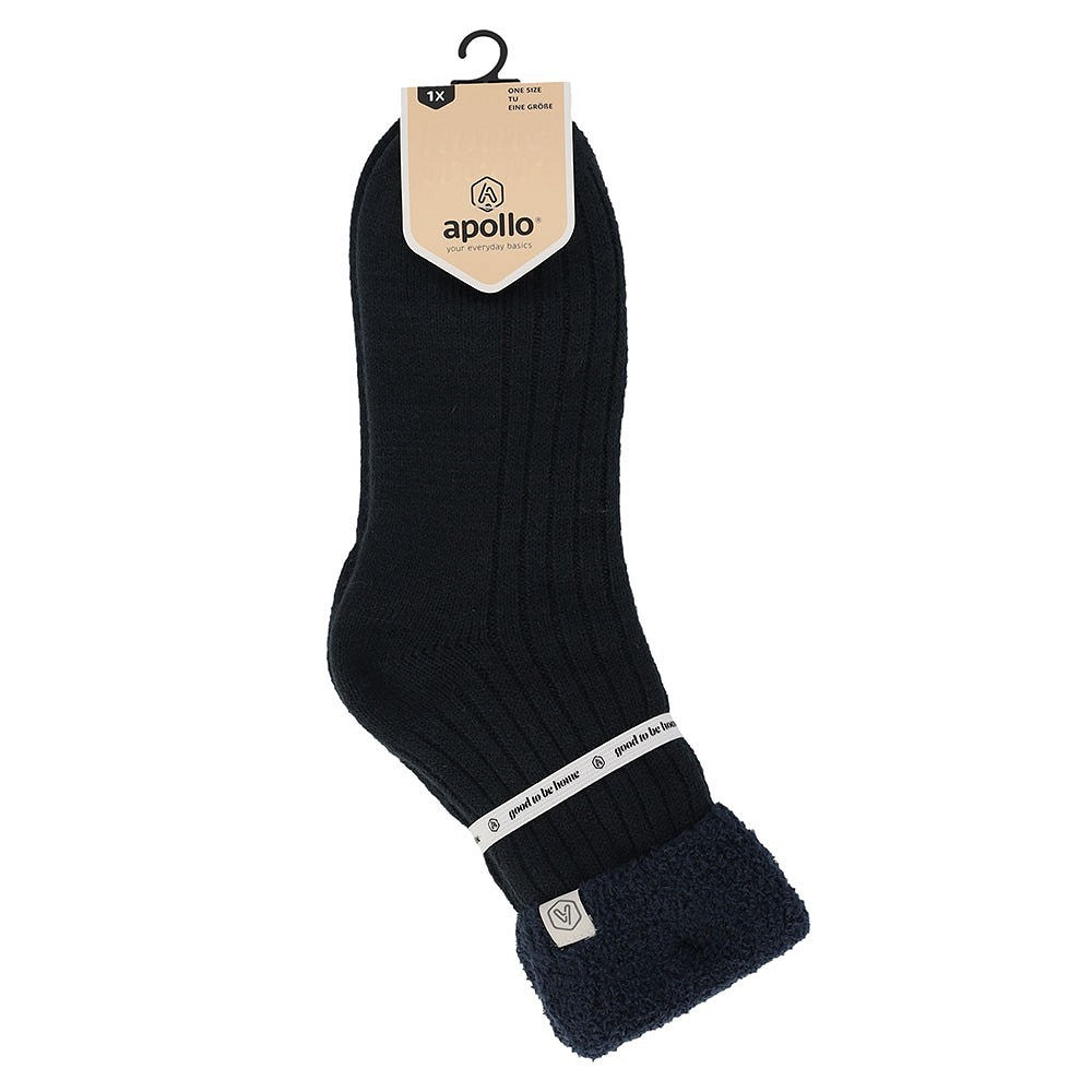Huissokken Dames - Ultra Soft - One Size - Blauw