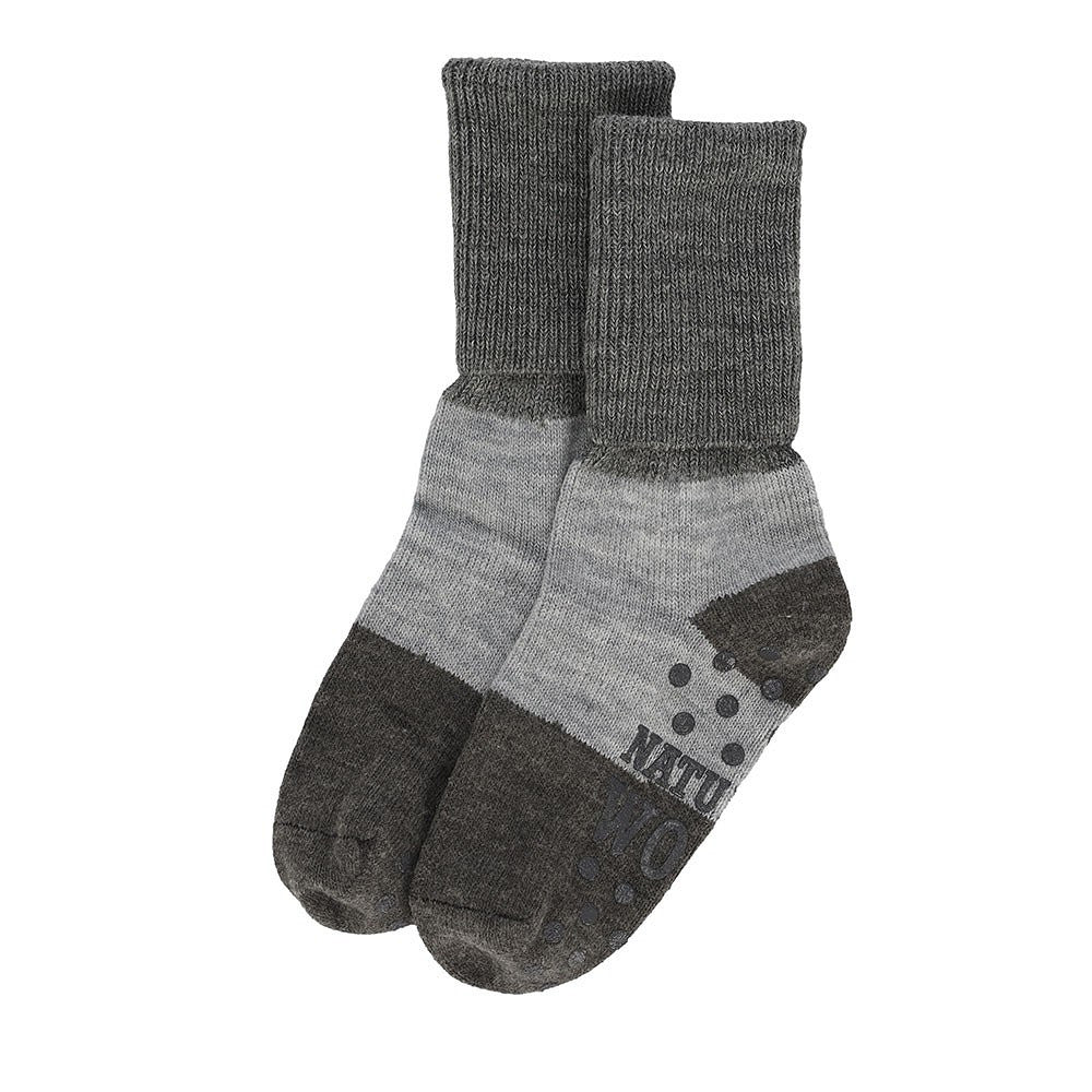 Gebreide Huissokken Dames - Antislip - Ribbed