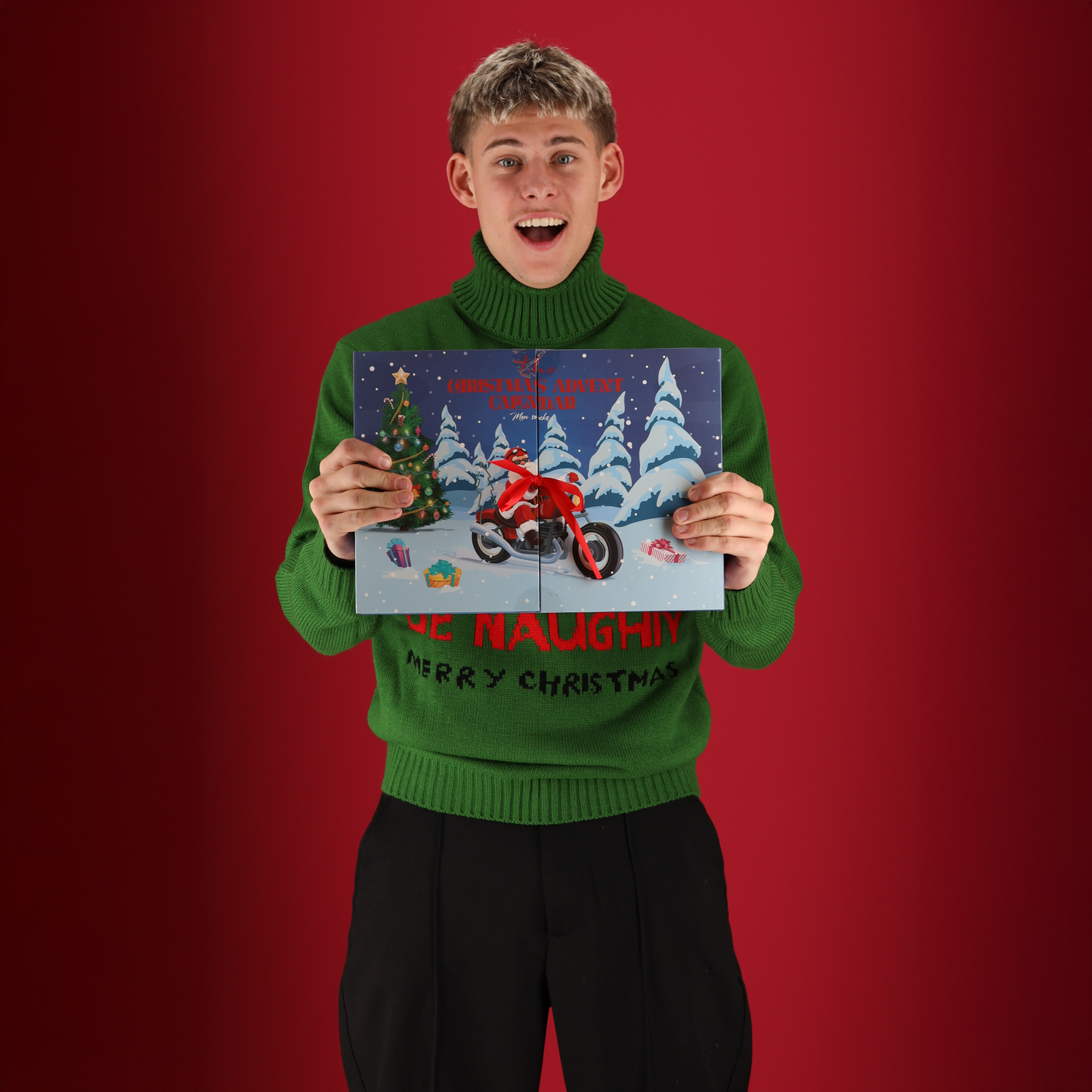 Adventskalender - Heren - Kerst - Maat 42/27 - 12-Paar