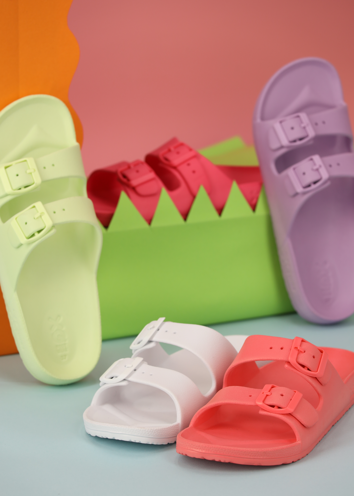 Sandalen dames - Dames slipper - Violet