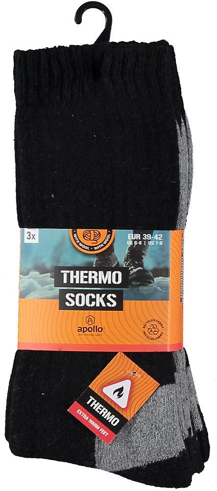 Thermo Wandelsokken - Unisex - 6-Pack Voordeelpakket