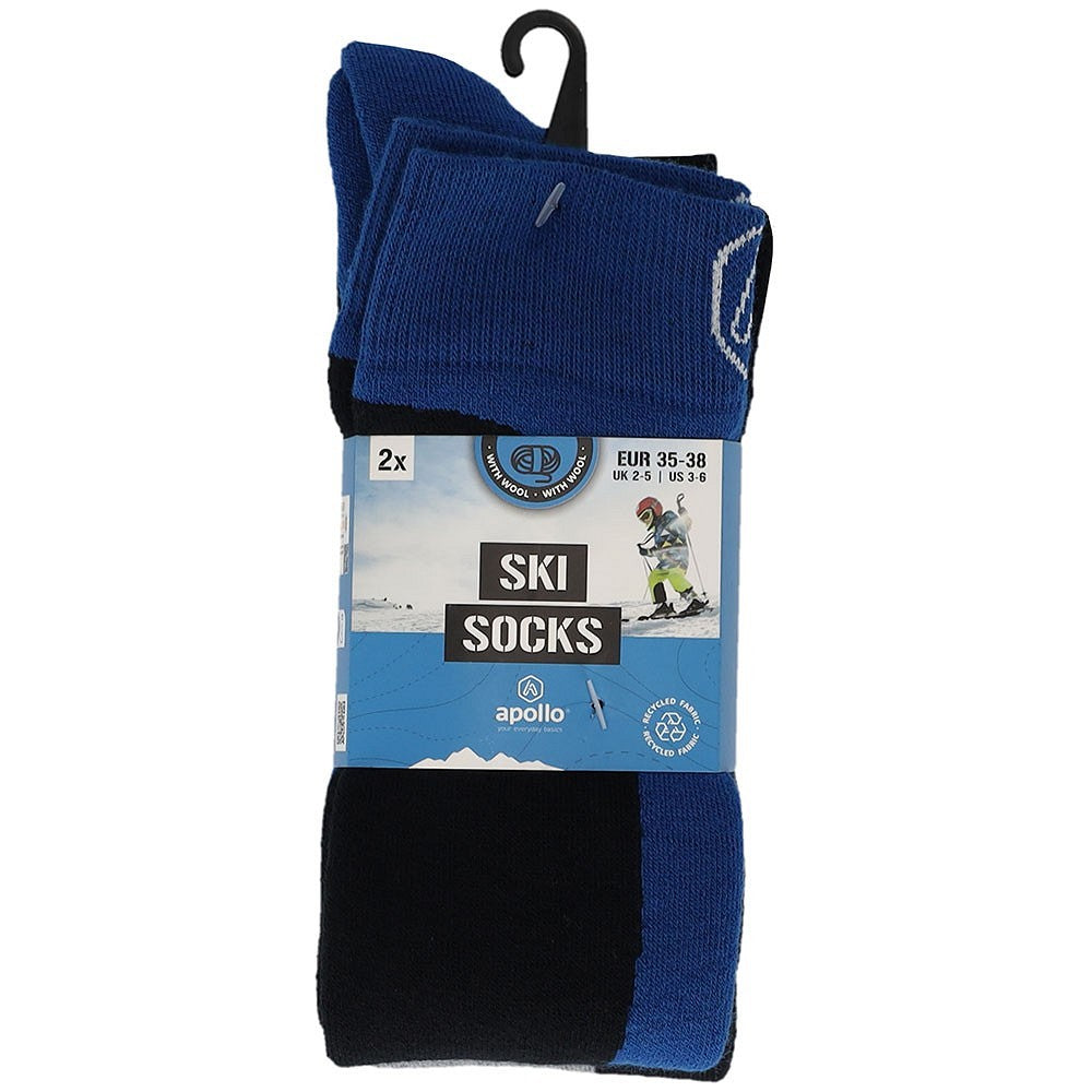 Unisex skisokken voor kinderen - 6-Pack - Voordeelpakket