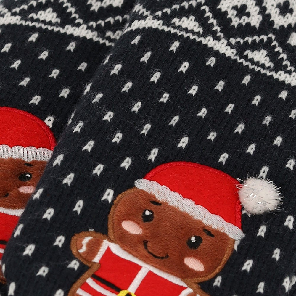 Huissokken kerst dames - Pompons - One Size