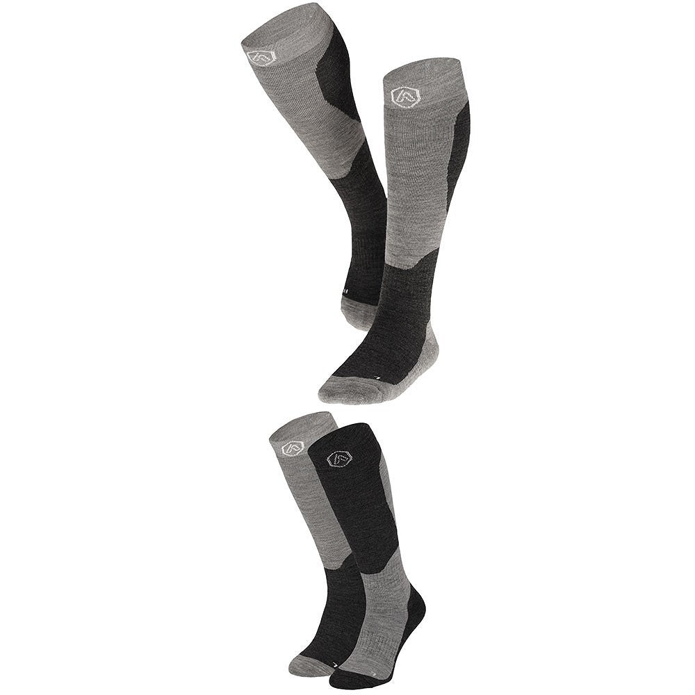 Skisokken Unisex - Design - 2-Pak