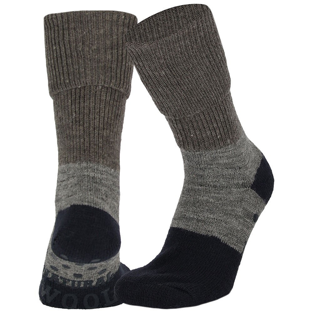 Gebreide Huissokken Dames - Antislip - Ribbed