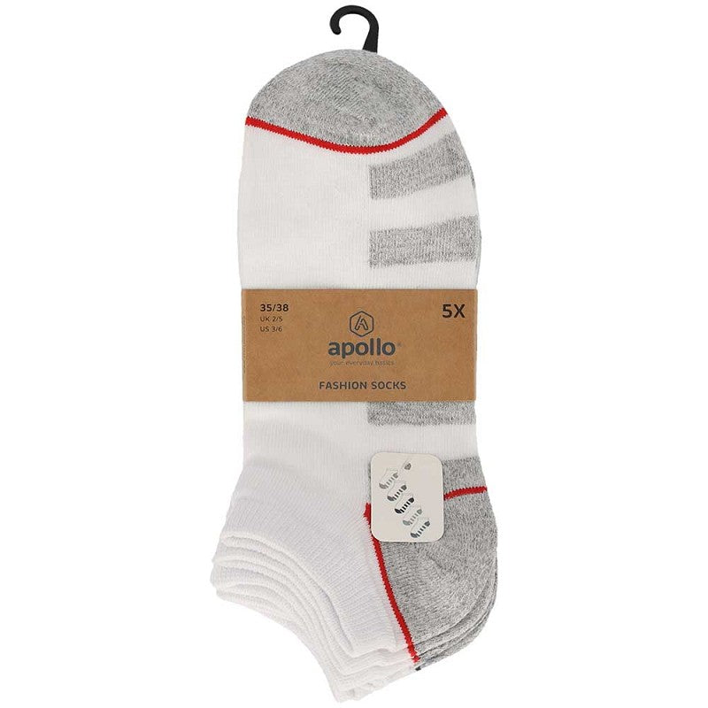 Trainer Socken Jungen - Weiß - 5er-Pack