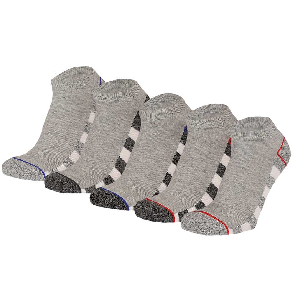 Sneakersokken Jongens - Grijs - 5-Pak