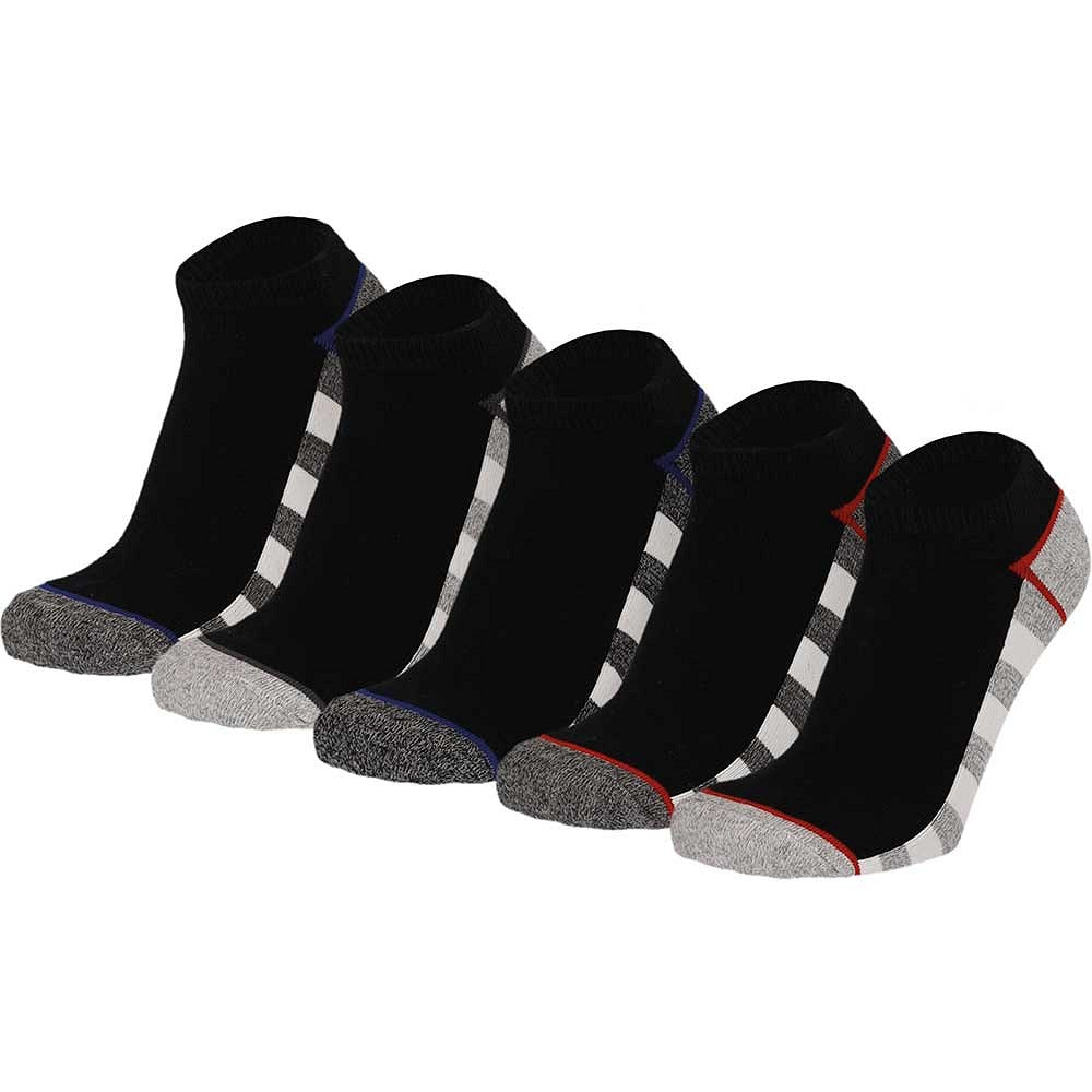 Sneakersokken Jongens - Zwart - 5-Pak