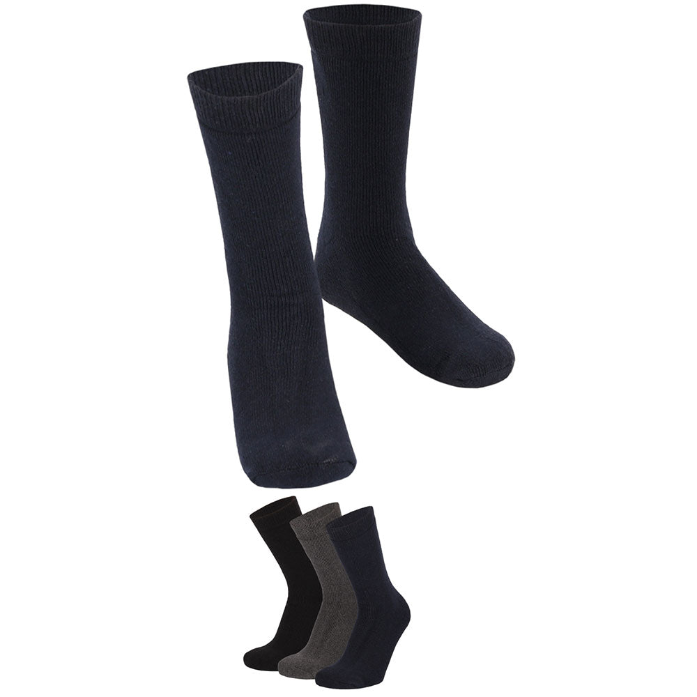 Chaussettes thermiques pour femmes et enfants - Multi colour - 3-pack