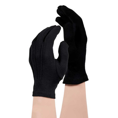 Handschuhe Baumwolle - schwarze Rübenhandschuhe