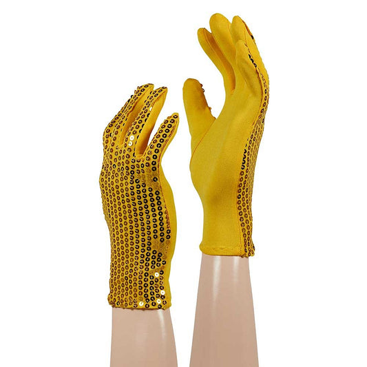 Gants à paillettes