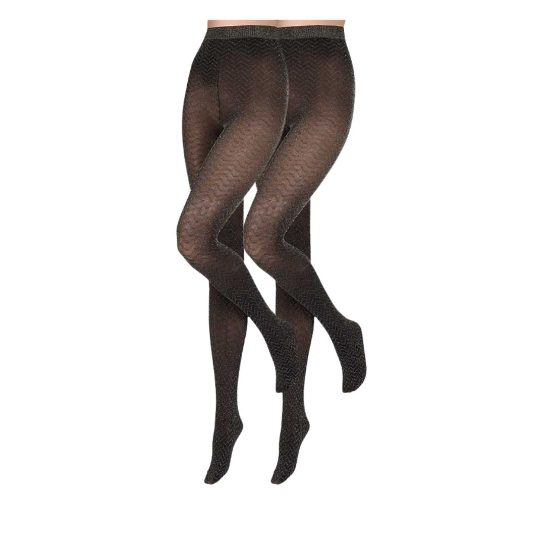 Sarlini Damen - Fantasy-Strumpfhose - 80 Denier
