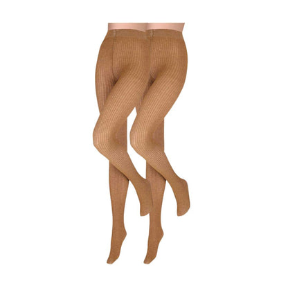 Sarlini – Damen-2x2-Ripp-Strumpfhose aus Modal
