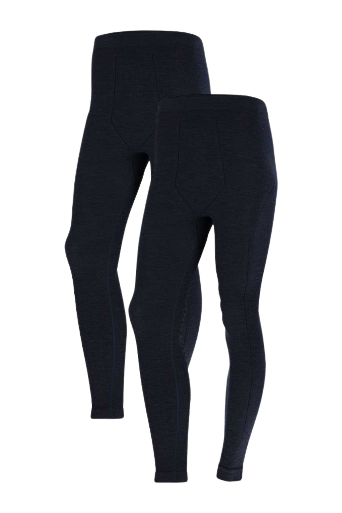 Męskie legginsy termiczne Merino Wool - 2-częściowe