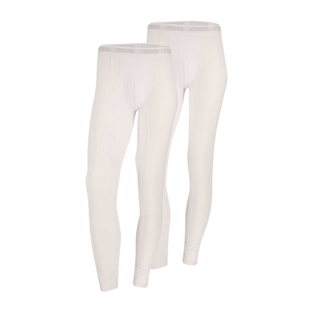 Thermolegging heren Baselayer wit – Xtreme – voordeelpakket van 2
