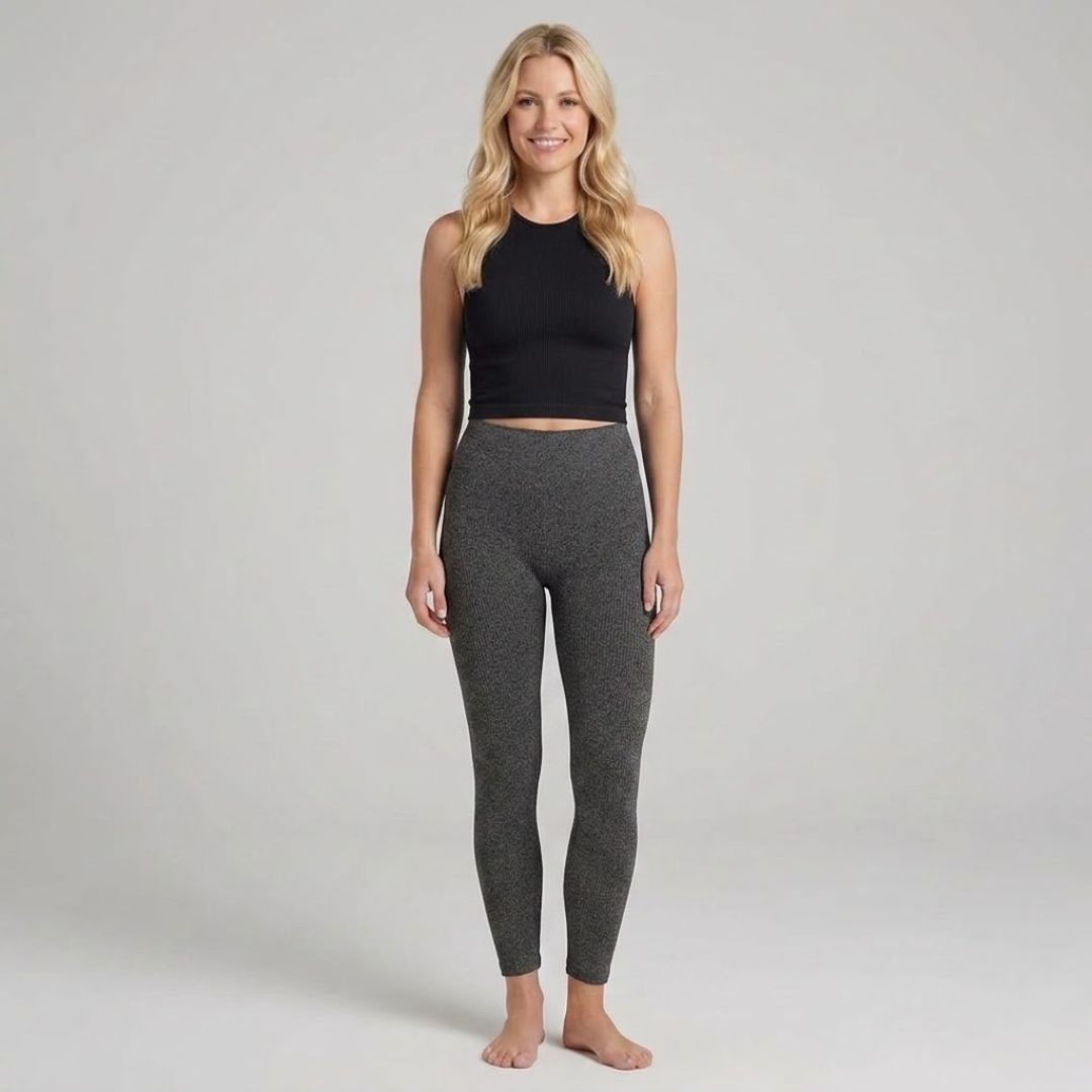 Ribbed legging - Naadloos - Dames - 2-Pack