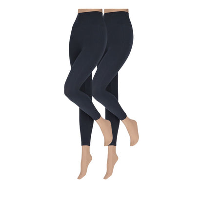Ribbed legging - Naadloos - Dames - 2-Pack