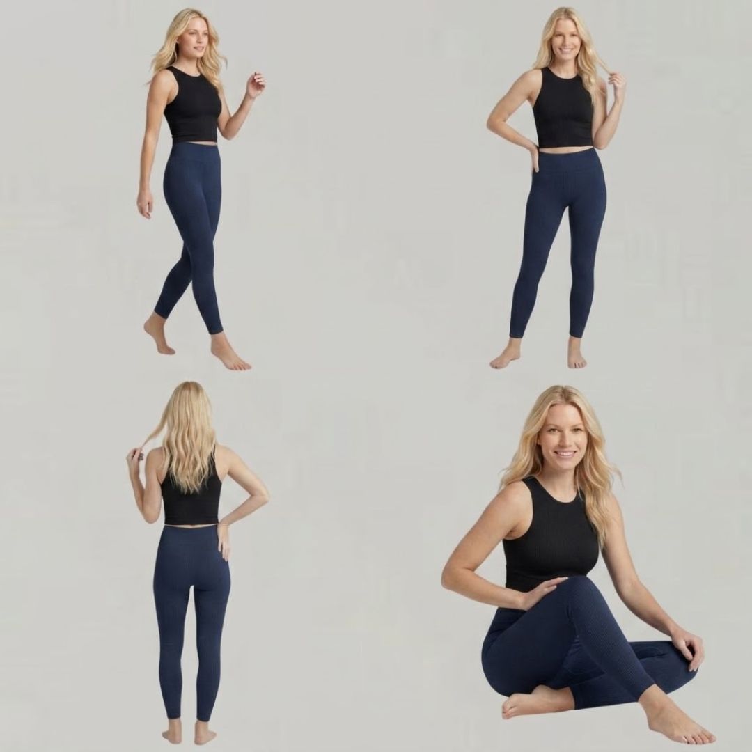 Ribbed legging - Naadloos - Dames - 2-Pack