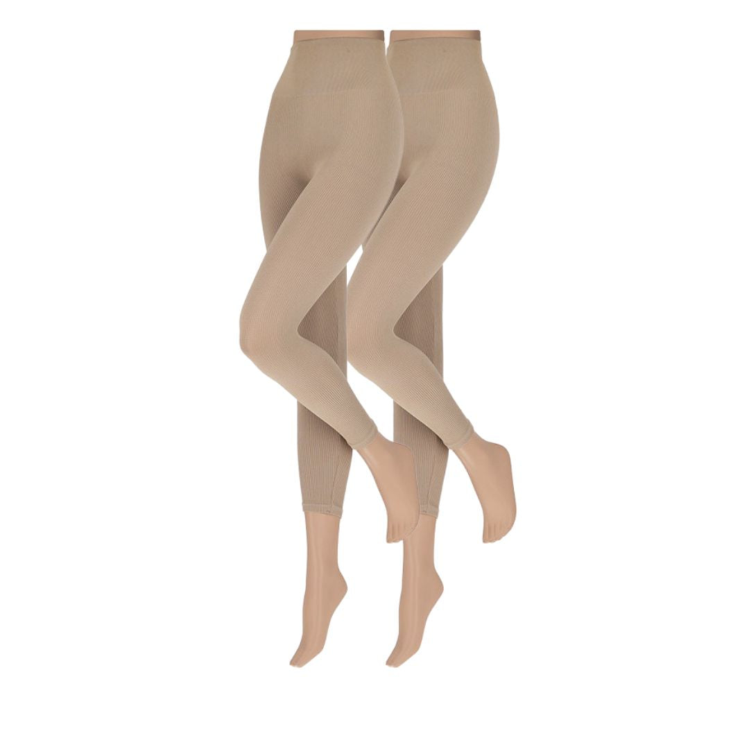 Ribbed legging - Naadloos - Dames - 2-Pack