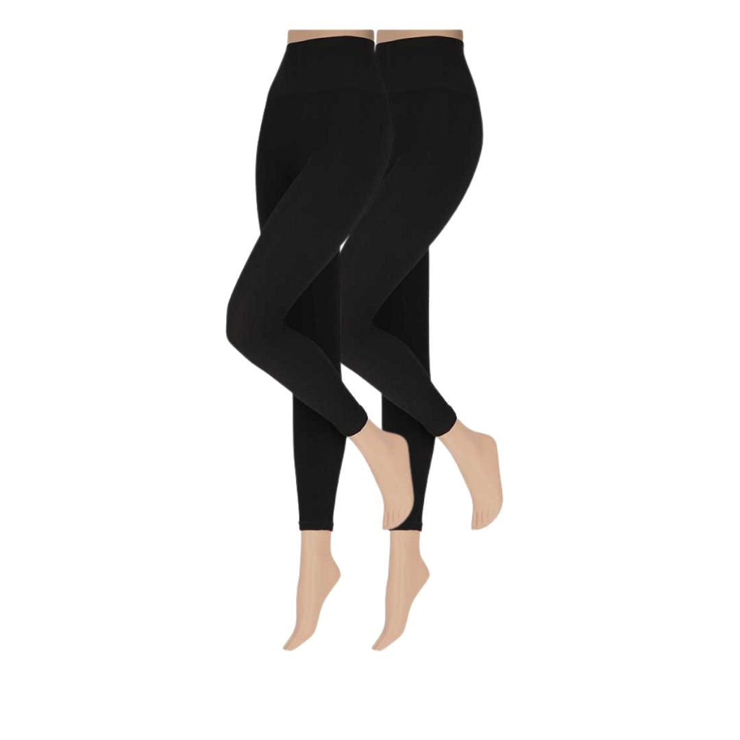 Ribbed legging - Naadloos - Dames - 2-Pack
