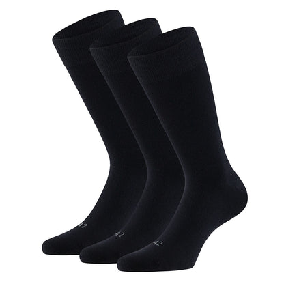 Socken aus Merinowolle - Unisex - Schwarz - 3er-Pack