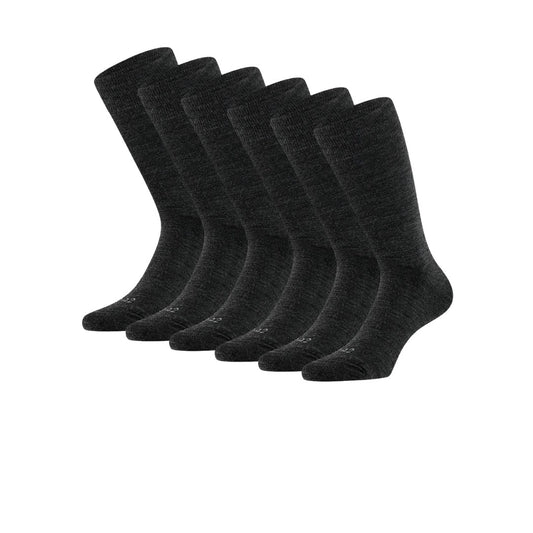 Merinowolle Socken unisex - Frotteesohle - 6er-Pack