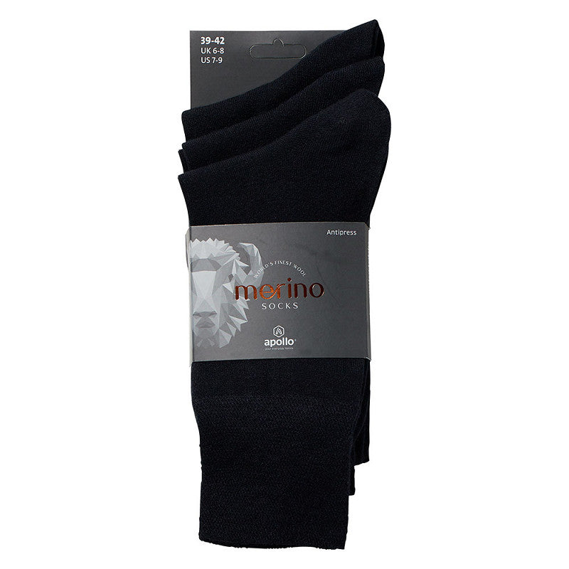 Socken aus Merinowolle – Unisex – Antipress – 6er-Pack