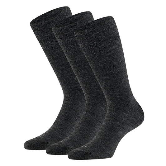 Chaussettes en laine mérinos - Unisexe - Antipress - Anthracite