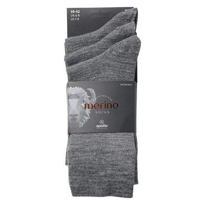 Socken aus Merinowolle – Unisex – Antipress – 6er-Pack
