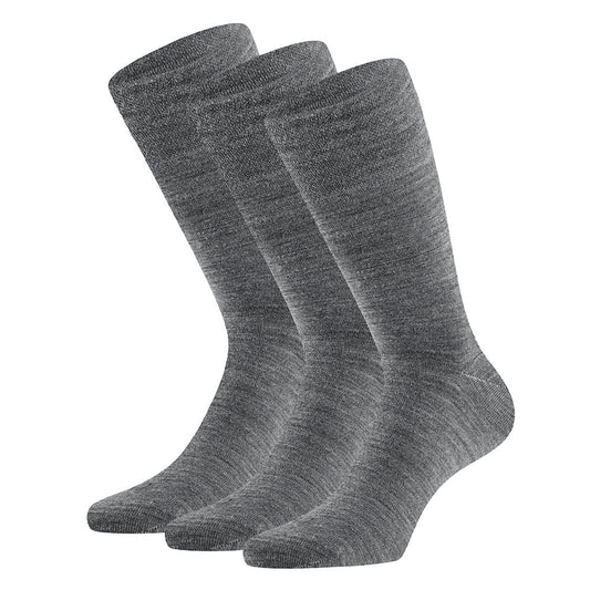 Socken aus Merinowolle - Unisex - Antipress - Medium grau