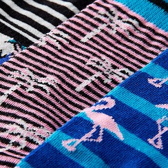 Herrensocken Geschenkbox Happy Holiday