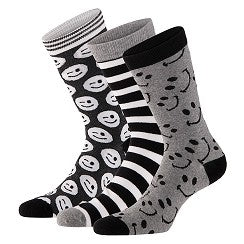 Chaussettes homme boîte cadeau smileys