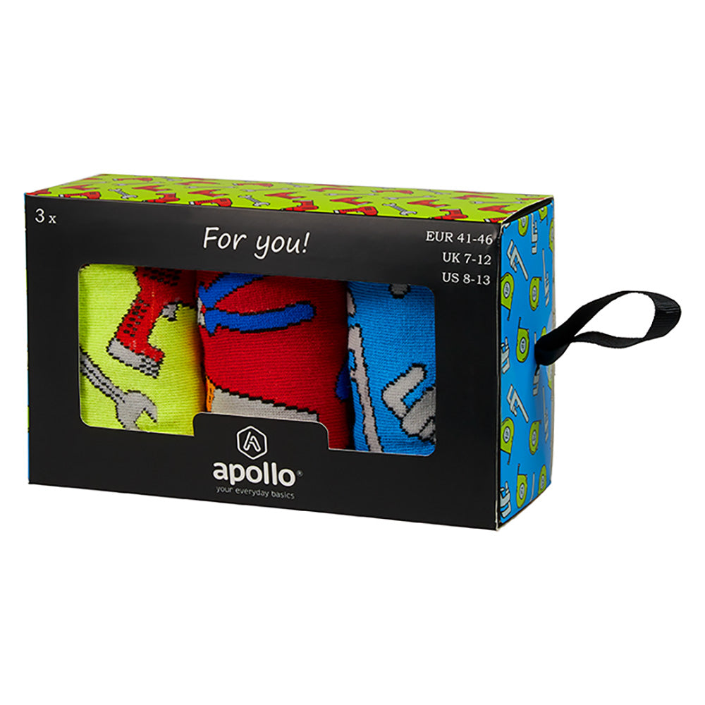 Coffret cadeau chaussettes homme outil