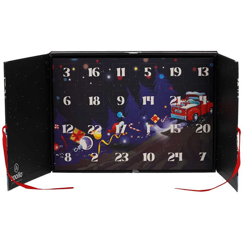 Adventskalender - Herren - Weihnachten - Größe 42/47 - 12-Paar