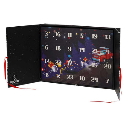 Adventskalender - Herren - Weihnachten - Größe 42/47 - 12-Paar
