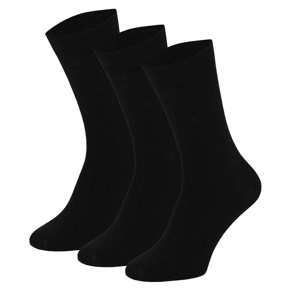 Herrensocken aus Baumwolle - Schwarz