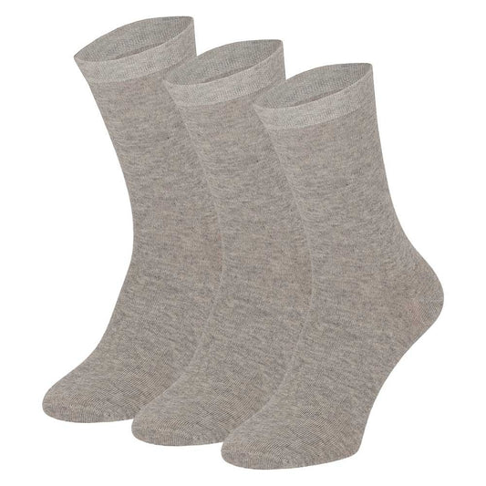 Chaussettes en coton pour hommes - Gris clair