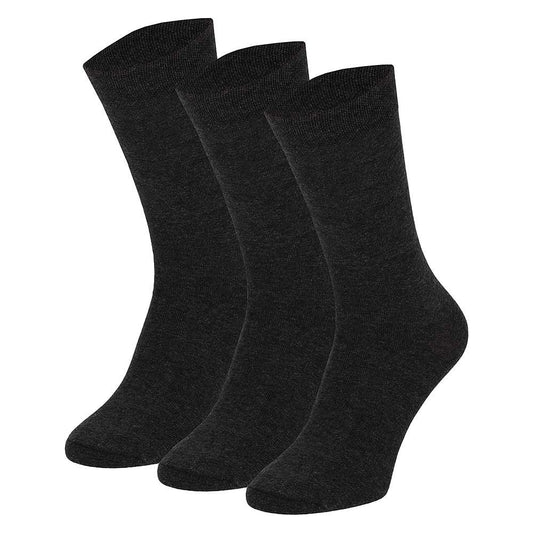 Chaussettes en coton pour hommes - Anthracite